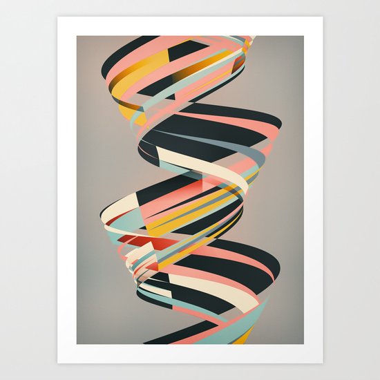 SPIRAL Art Print