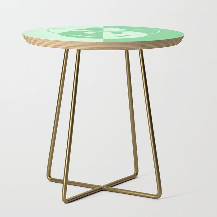 Smiley Cowboy - Green Side Table