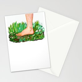 Nature Foot Stationery Card