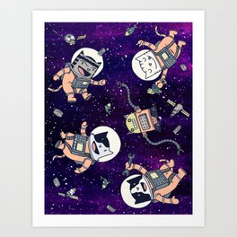 CatStronauts Art Print