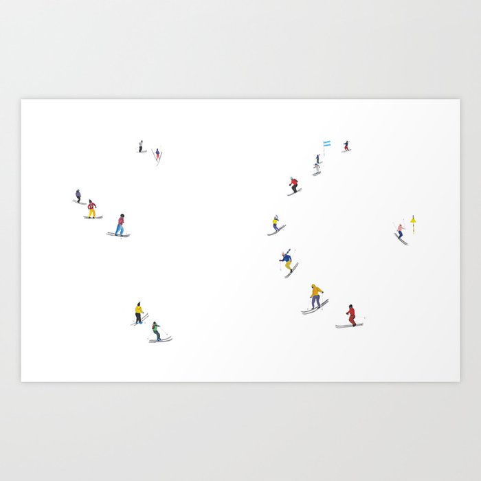 Ski Kunstdrucke Ski Kunstdrucke
