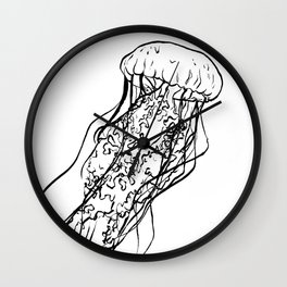 Jellyfishing Wall Clock