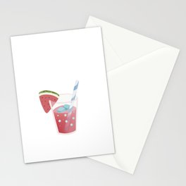 Cute watermelon Drawing Stationery Card