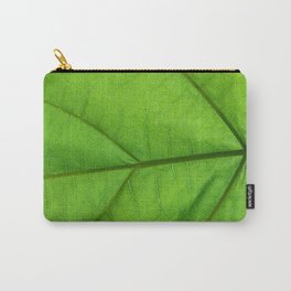 Jungle Fronds Green Carry-All Pouch | Abstract, Pattern, Nature 