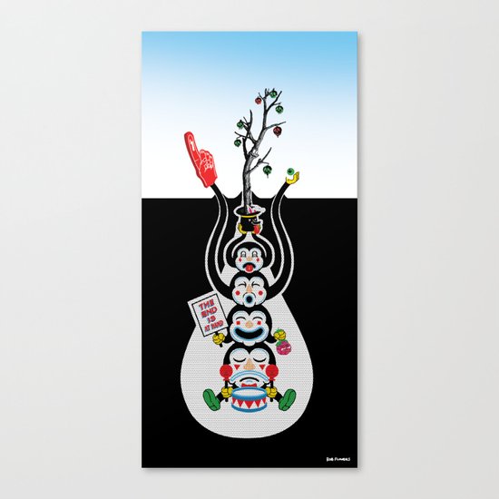 Underground Canvas Print