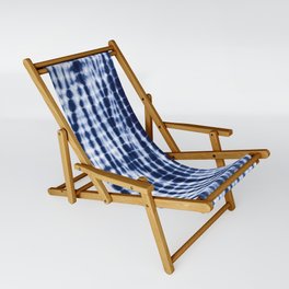 Shibori Tie Dye Pattern Sling Chair