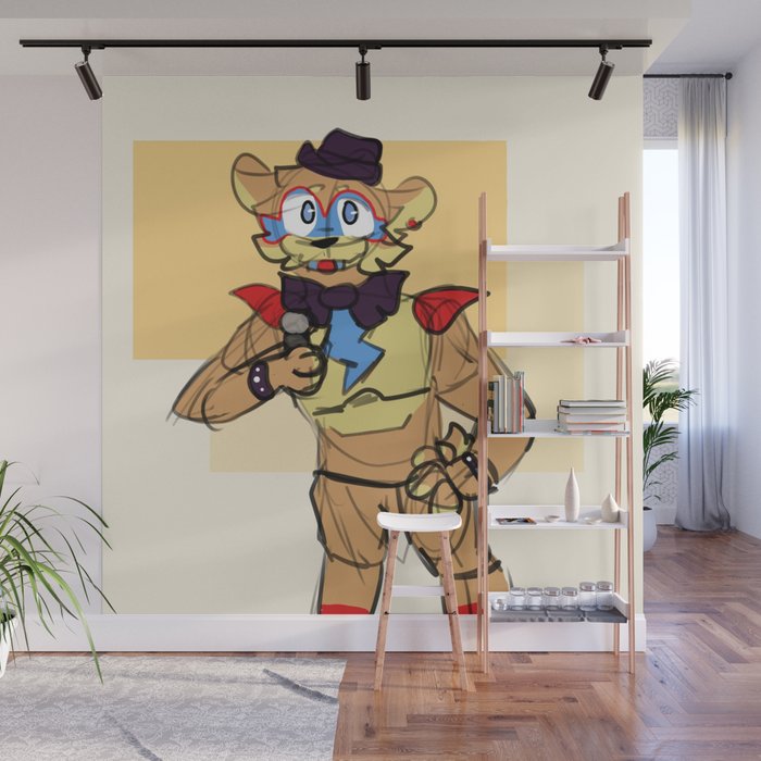 Glamrock Freddy (Security Breach) Fnaf Poster/ Art Print