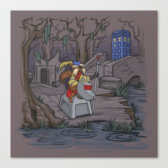 WHO Shall Not Pass Canvas Print