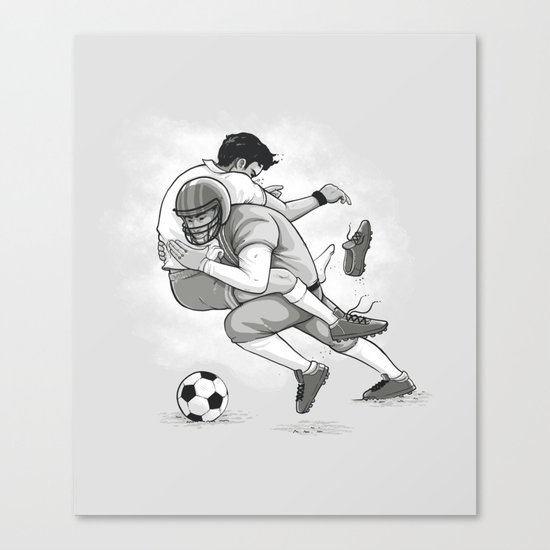 This is Football! Canvas Print