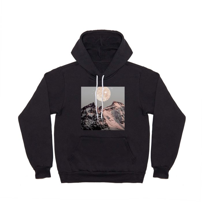 Moon Light Mountain  Hoody