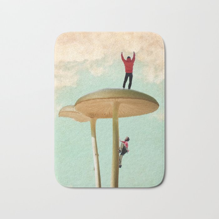 Land of the Giant Mushroom Bath Mat