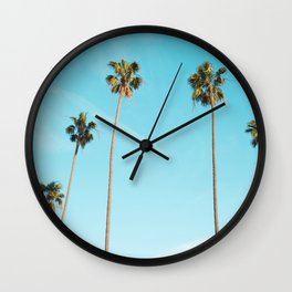 Palm Tree Sunshine Wall Clock