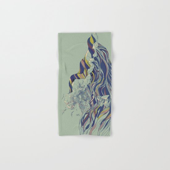 OCEAN AND LOVE Hand & Bath Towel