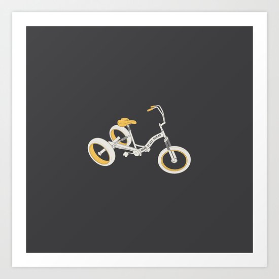 tricycle 03 Art Print