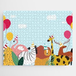 Animals At My Party Jigsaw Puzzle