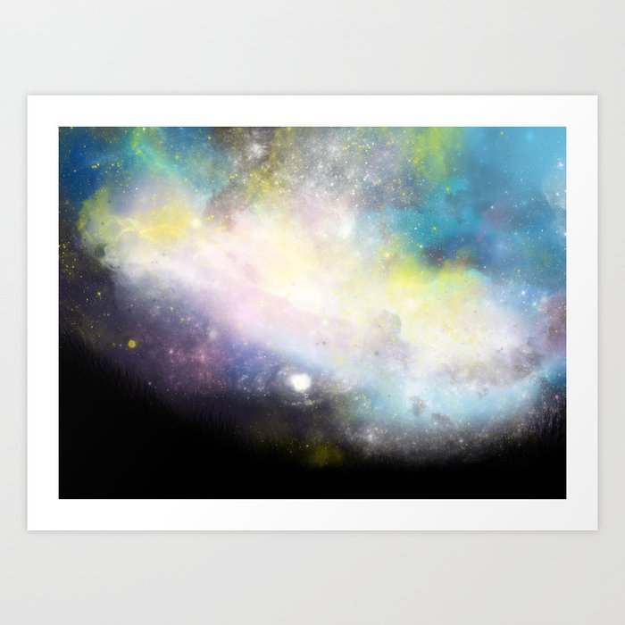 Nebula: Skyward Art Print