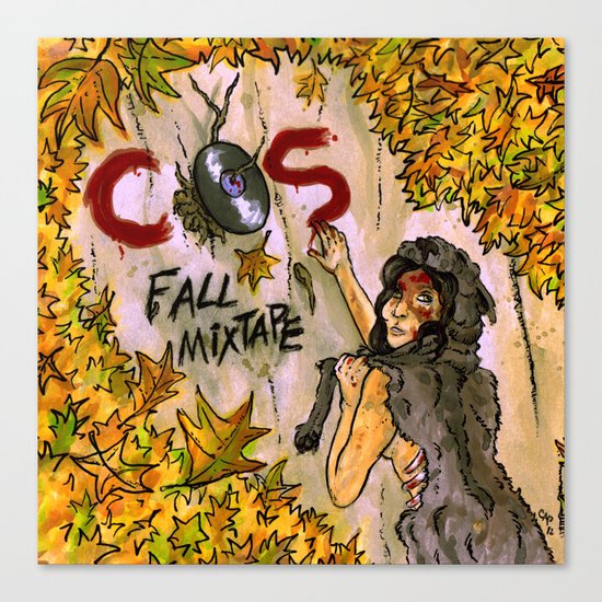 "Fall Mixtape" by Cap Blackard Canvas Print