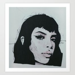 Tumblr Girl Art Prints For Any Decor Style Society6