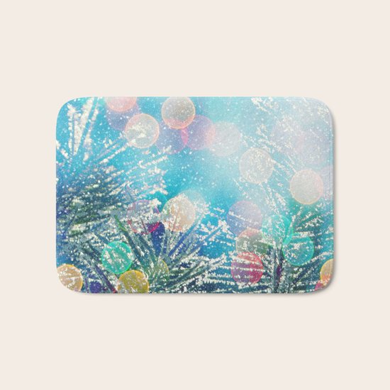 Happy Holidays Bath Mat