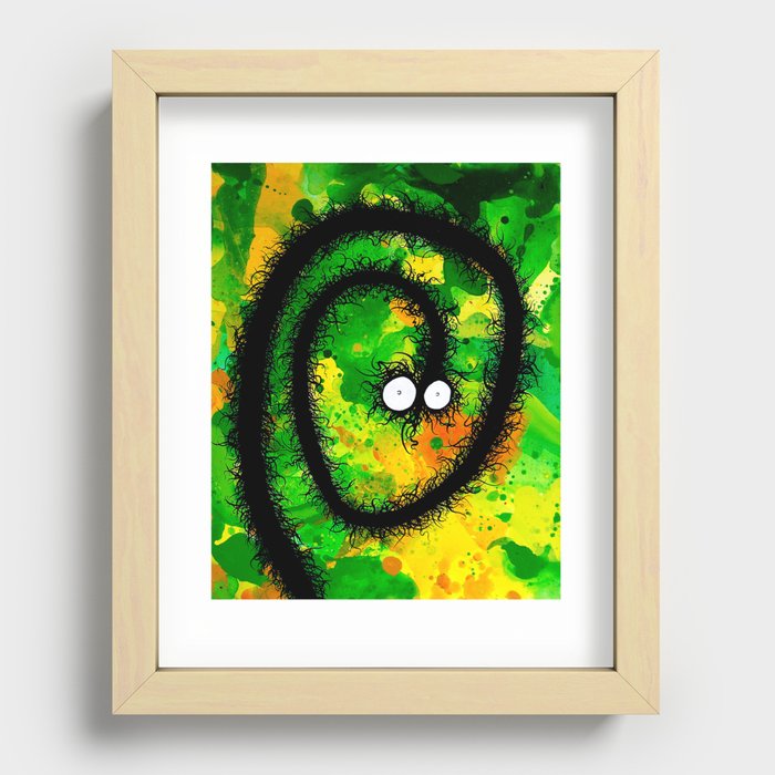 The Creatures From The Drain painting 40 Recessed Framed Print