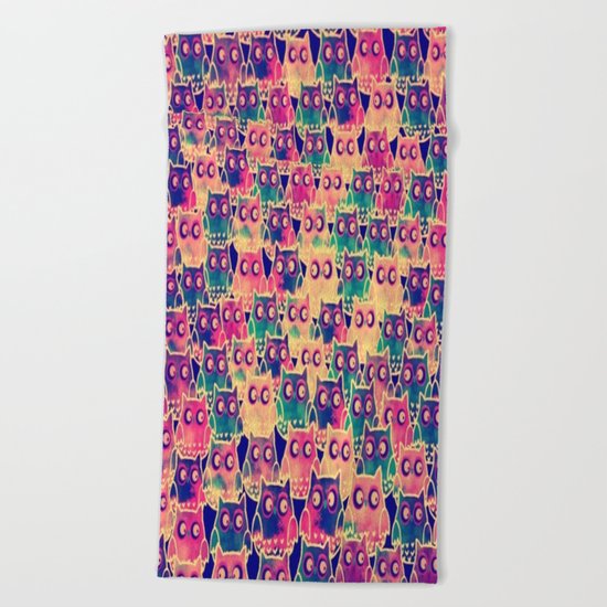owl-88 Beach Towel