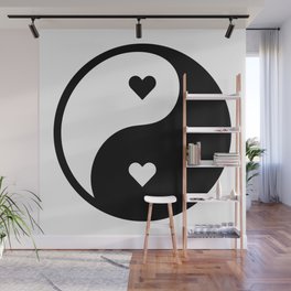 Yin Yang Love Wall Mural