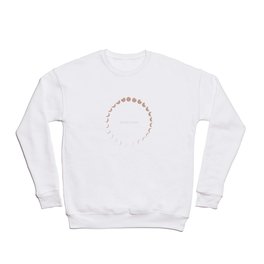 moon phases Crewneck Sweatshirt