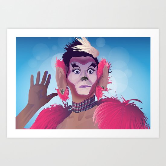 Manila Luzon (as Tweaker) Art Print