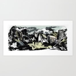 The Yosemite Valley Art Print