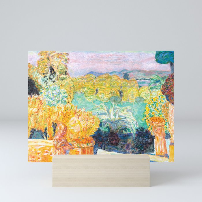 Pierre Bonnard - Paysage du Midi et deux Enfants - Landscape in Midi and two Children - Les Nabis Pa Mini Art Print