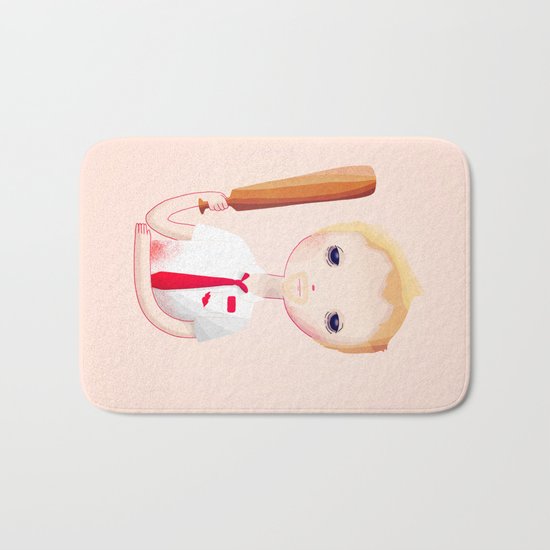 You've Got Red On You Bath Mat
