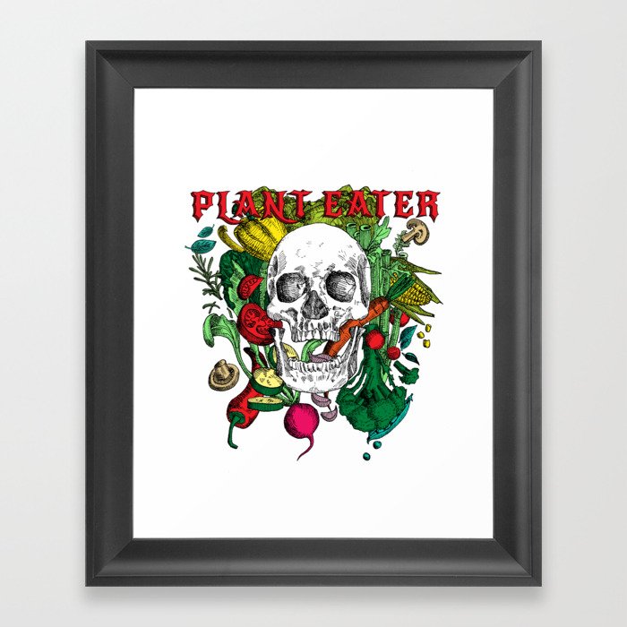 Plant Eater Framed Art Print
