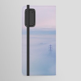 Pylons Above The Sea Of Mist Android Wallet Case