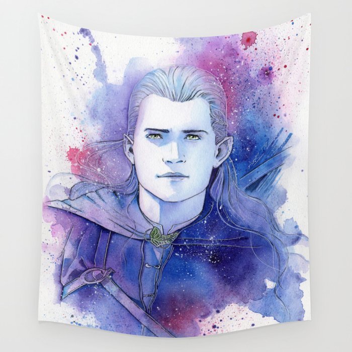 Elven Prince Wall Tapestry