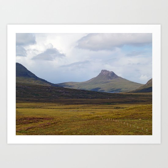 Stac Pollaidh Art Print
