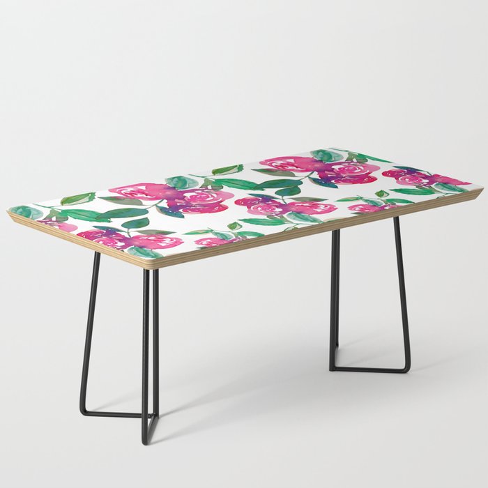 Pink roses  Coffee Table