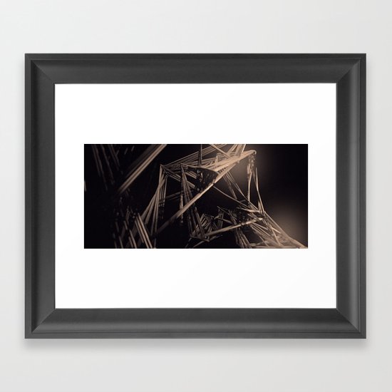 Keeping it together Framed Art Print
