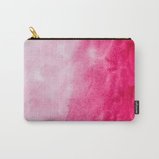 Hopeless, Romantic And Pink #decor #buyart #society6 #art #prints Carry-All Pouch