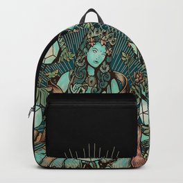 Sacred Geometry Mother - muted colors Backpack