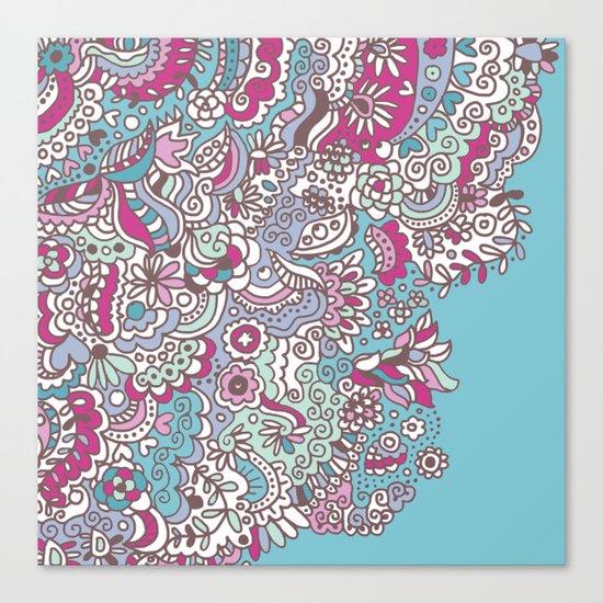 Flower Medley #2 Canvas Print