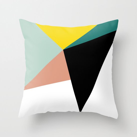 Falling Throw Pillow
