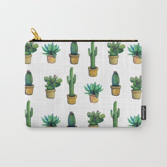 cactus Carry-All Pouch
