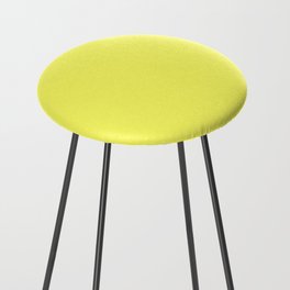 LEMON YELLOW SOLID COLOR Counter Stool