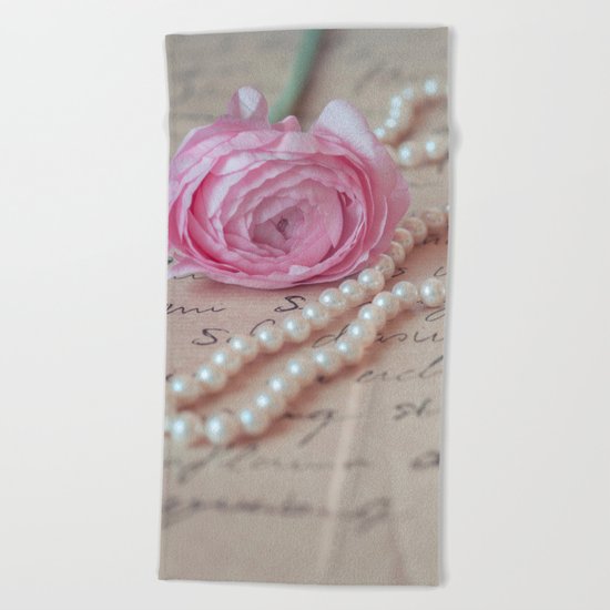 Pink Luxury Beach Towel