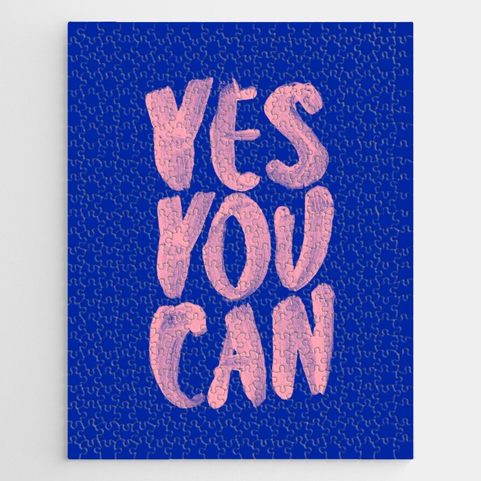 Yes You Can Jigsaw Puzzle