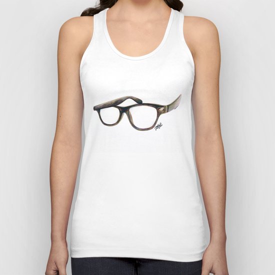 Hipster's Paradox Unisex Tank Top