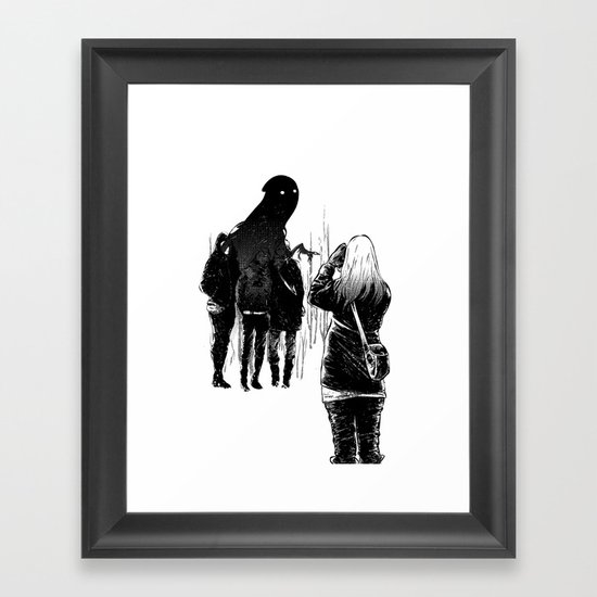 Be Still Framed Art Print