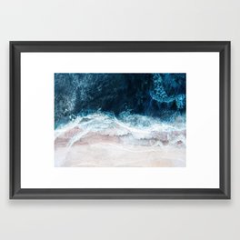 Blue Sea II Framed Art Print