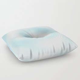 Soft Blue Floor Pillow