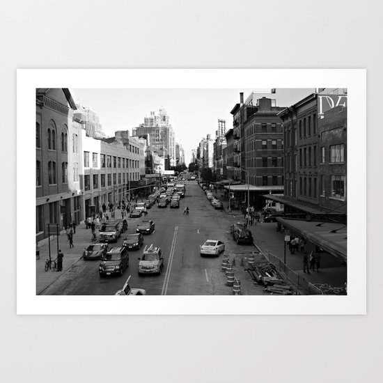 NYC Meat Packing Dsrt. Art Print